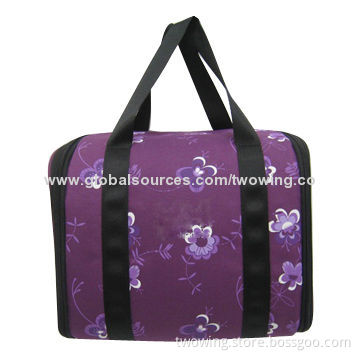Toiletry bag, 600D polyester fabric, PP webbing handle, black hook for hanging purpose